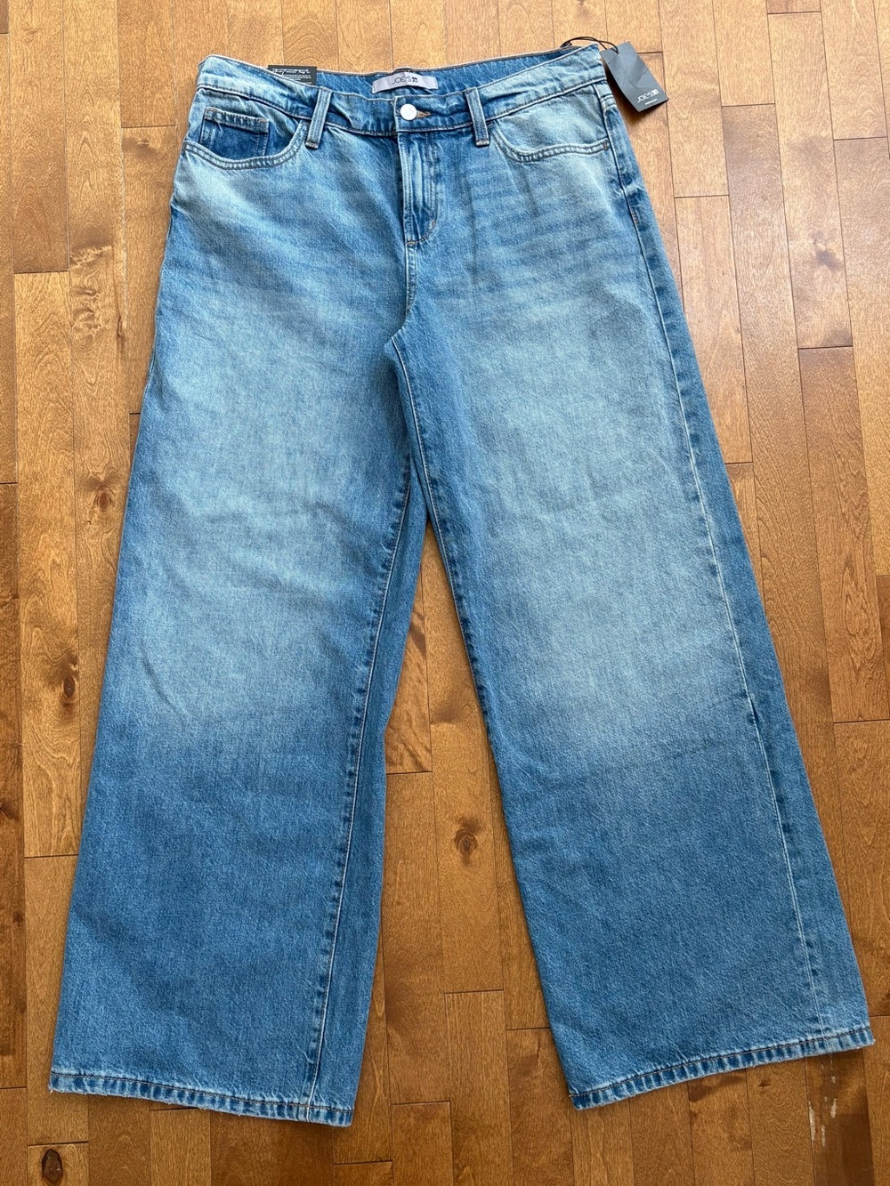 Joe's Jeans NWT Low Rise Wide Leg Denim Pants Altai Light Wash – Size 31